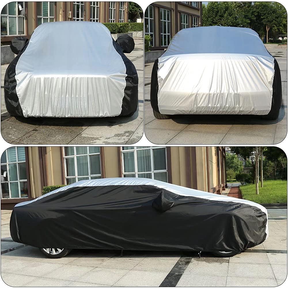 210D Waterproof Car Cover with PU Seal Tapes O693069