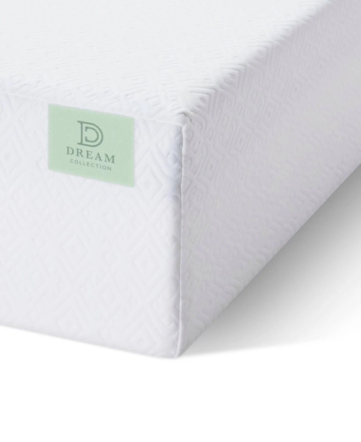 White Twin Gel Memory Foam Mattress P542