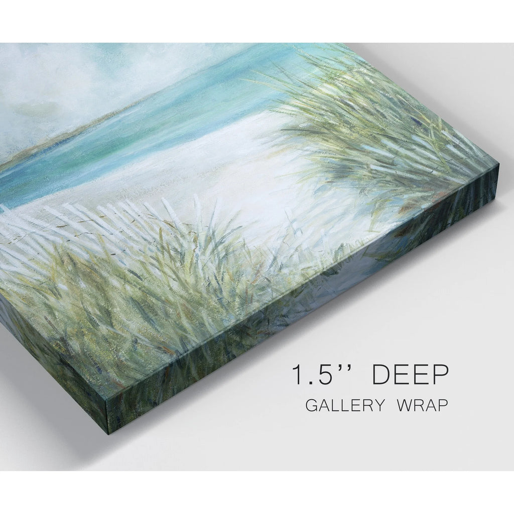 Coastal Fences Gallery Wrapped Canvas 10X10 O210339