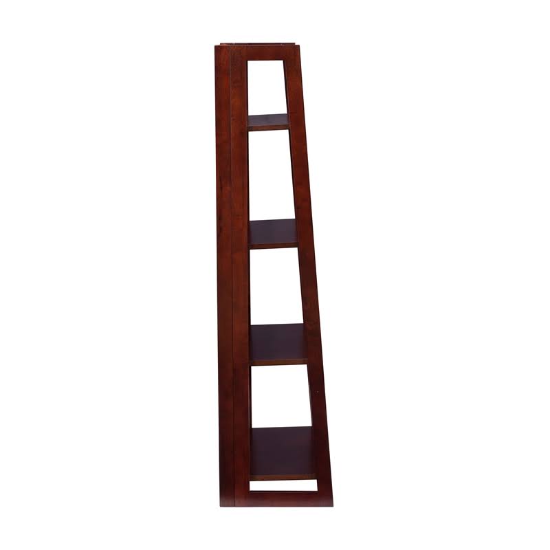 Wood Folding Bookcase in Walnut K8809