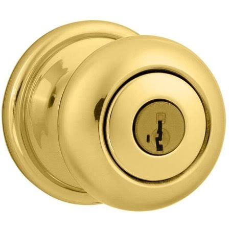 Polished Brass Keyed Entry Lockset V74821