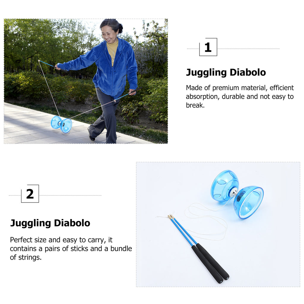 Yoyo Diabolo Juggling Stick Set N1996