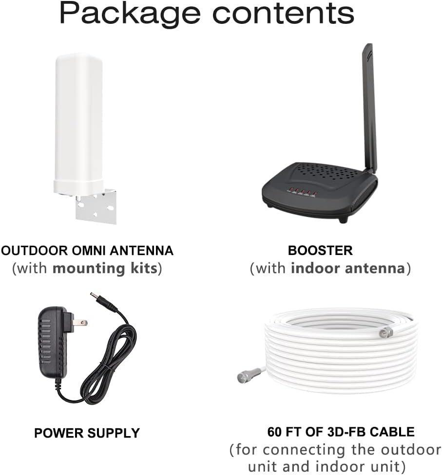 4-Band Cell Phone Signal Booster E16073