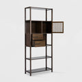 Cappuccino Bamboo Bookcase E17502