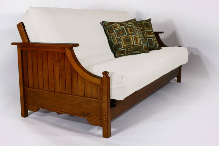 Natural Solid Organic Cotton Twill Futon Cover V119