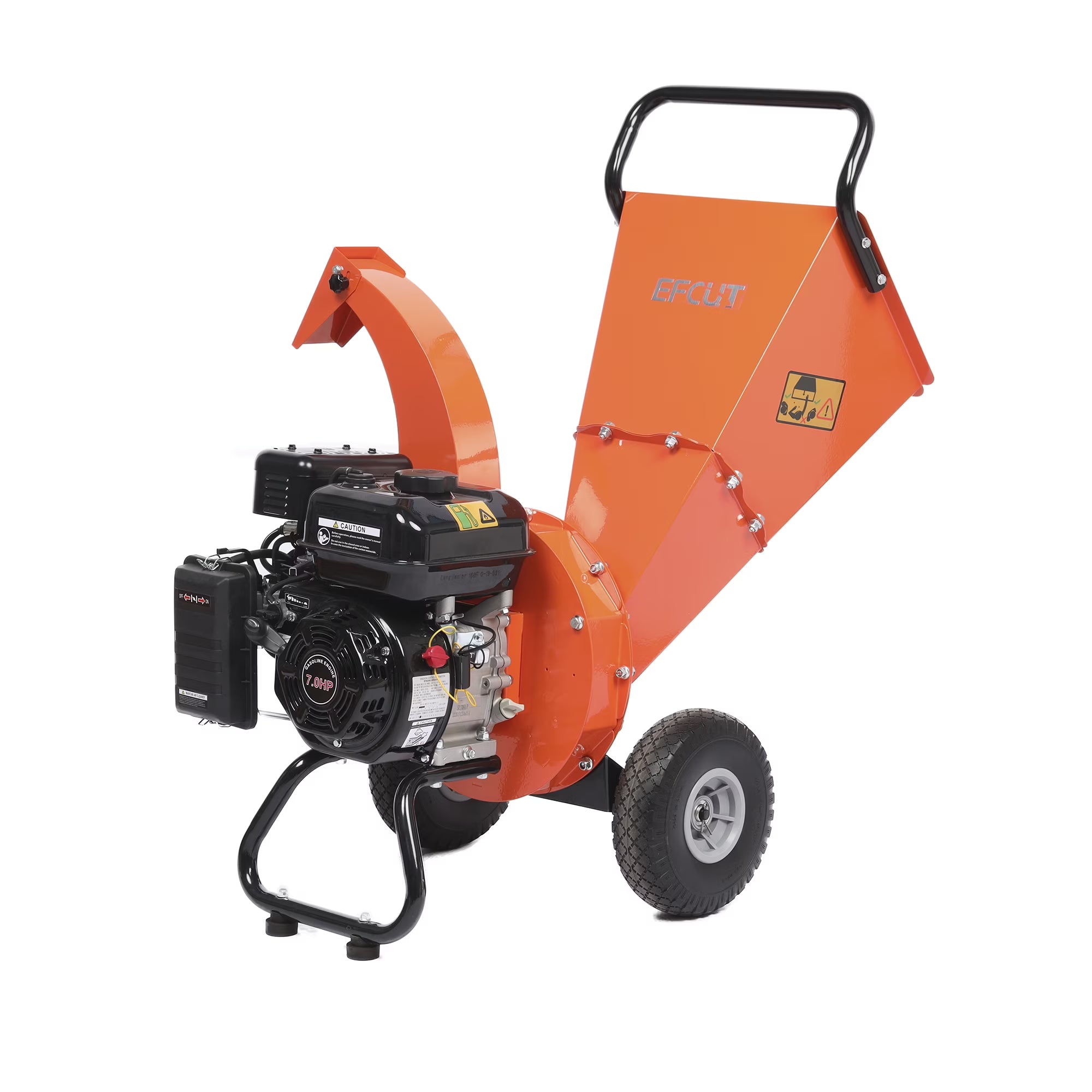 7 HP 212cc Gas Powered Wood Chipper Shredder V1313