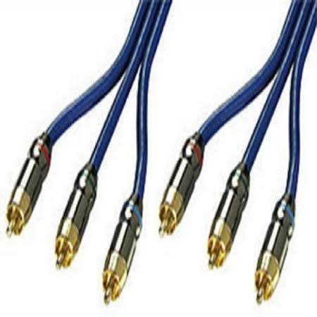 10m Component Video Cable (RGB) - 75 Ohm, Gold I754941