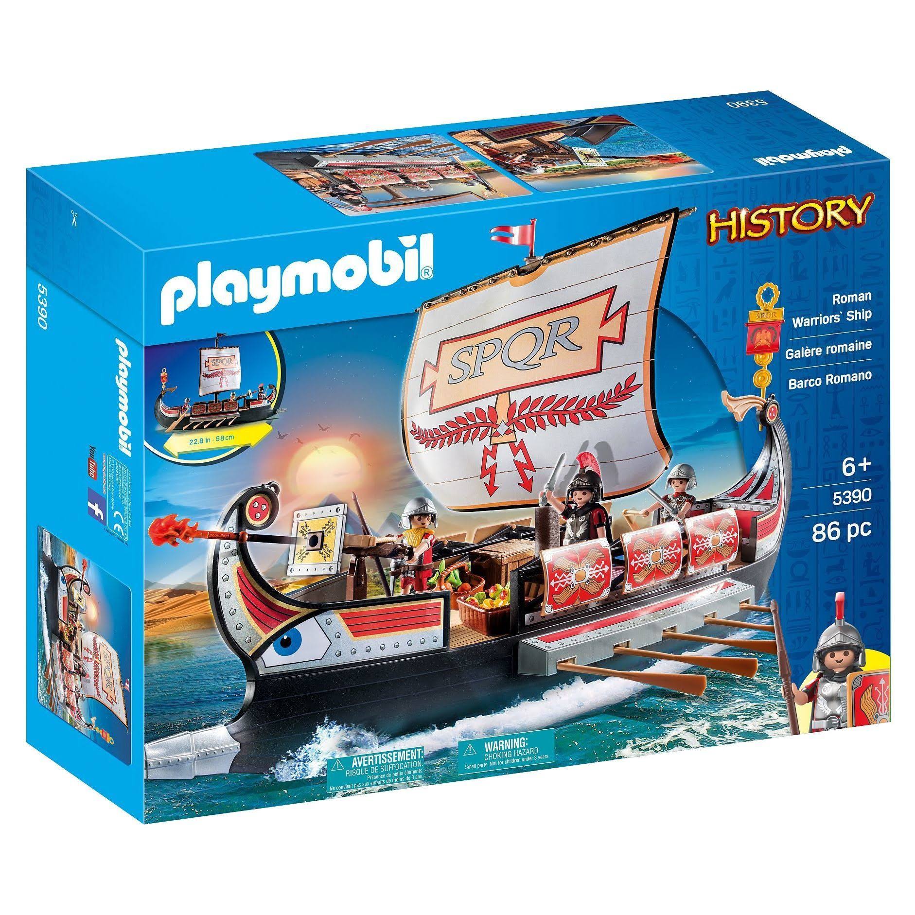 Roman Warriors & Ship J5580