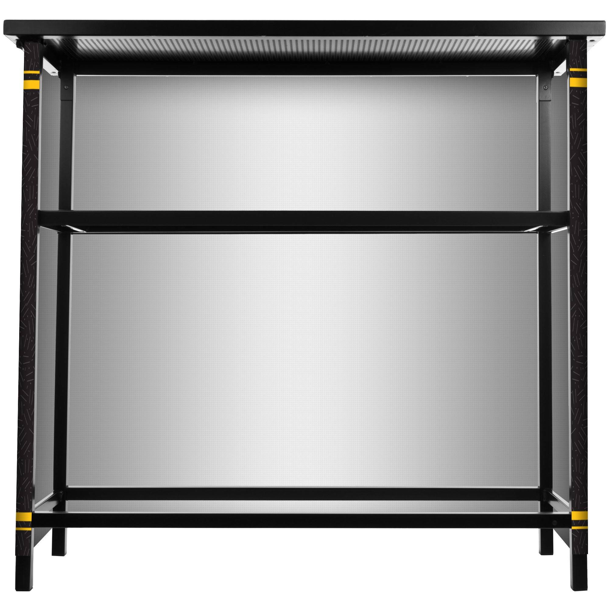 2 Shelf Portable Bar with Case F109623