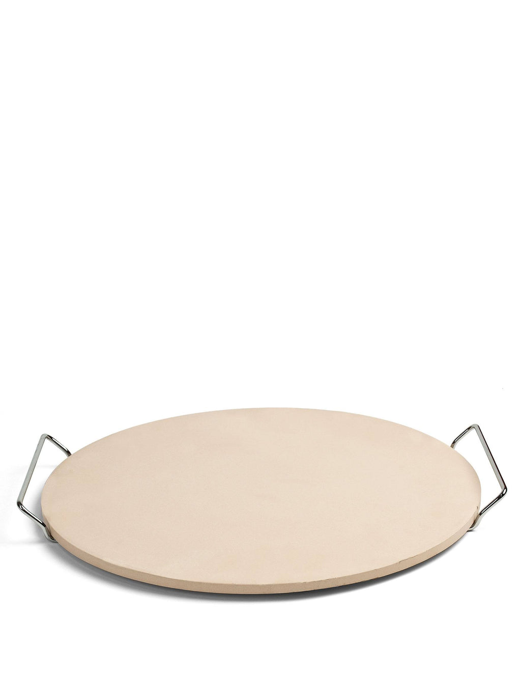 Round Pizza Stone with Wire Frame P7605