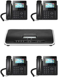 UCM6204 IP PBX with 4 FXO + GXP2170 4-UNITS IP Phone Z6404