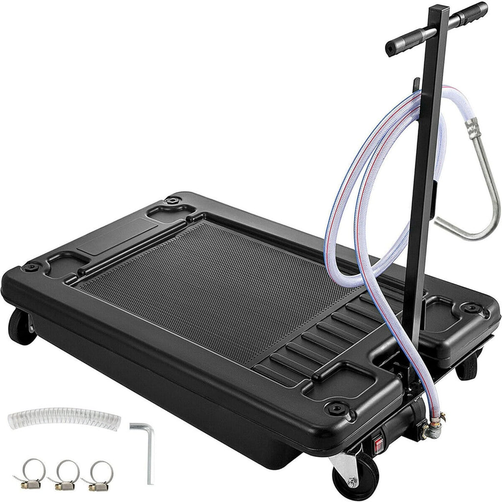 17-Gallon Oil Drain Pan with Electric Pump J2401