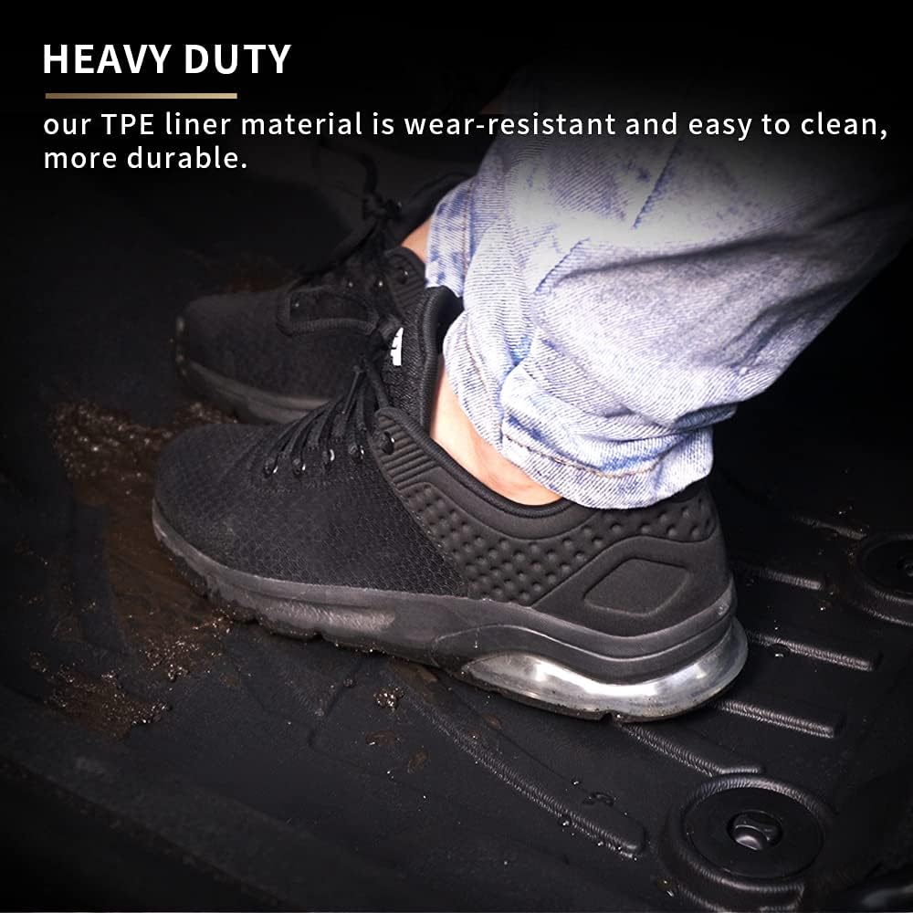 Black All Weather Floor Mats for Cadillac XT4 X975644