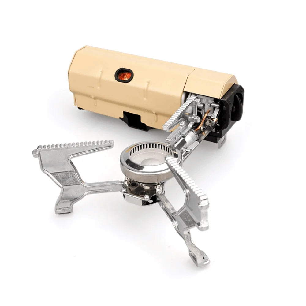 Portable Folding Butane Camping Stove with Carrying Bag T6995