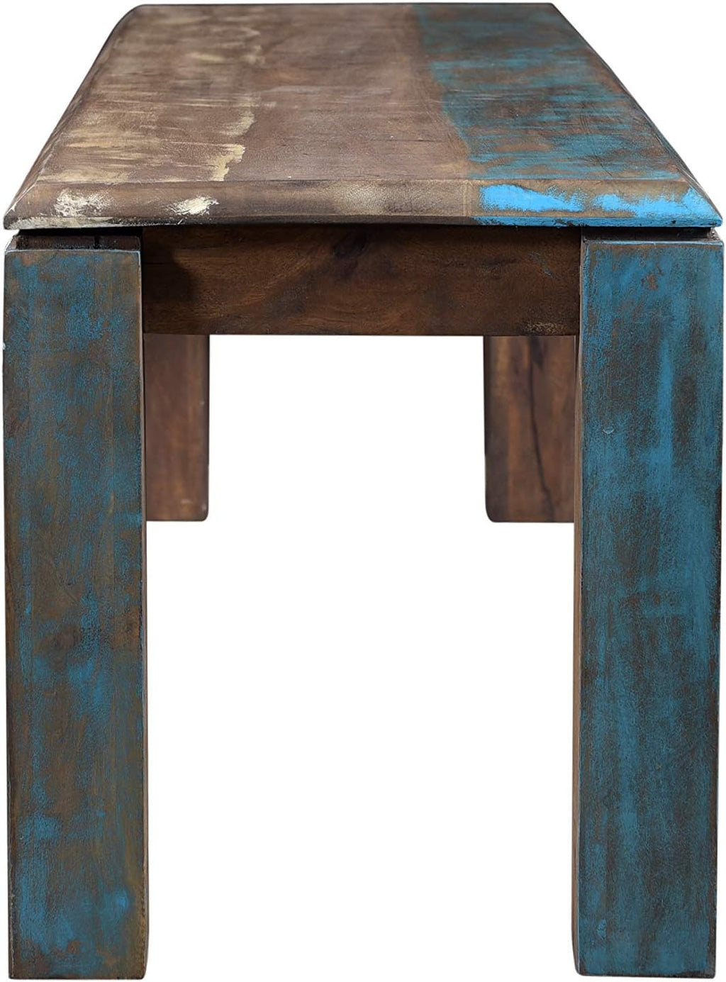 Brown Sheesham Wood Live Edge Bench N512