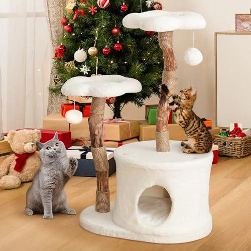Cat Tree with Scratching Post H952211