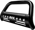 Black Bull Bar with Light Bar for Toyota Tacoma Pickup Truck P52856