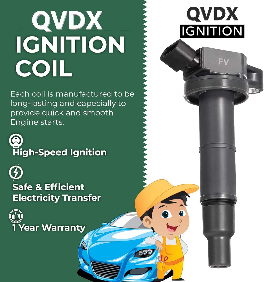 Iridium Spark Plugs and Ignition Coil Pack of 2 S249319