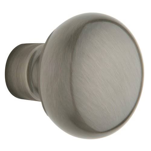 Satin Brass and Brown Pair of Knobs G924