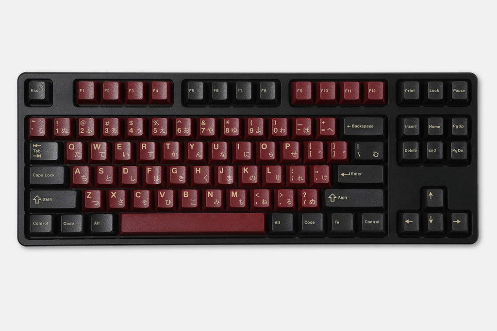 RedSuns GMK Red Samurai Keycap Set 65% 75key Kit R73889