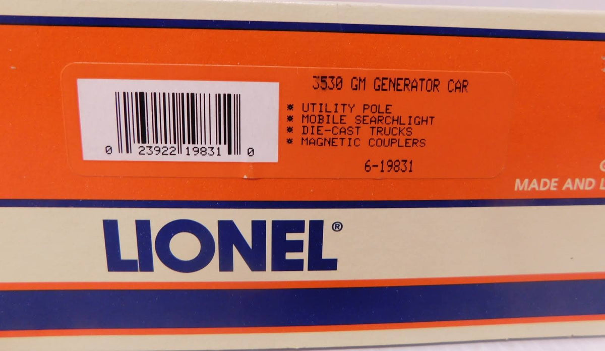GM Generator Car V30973