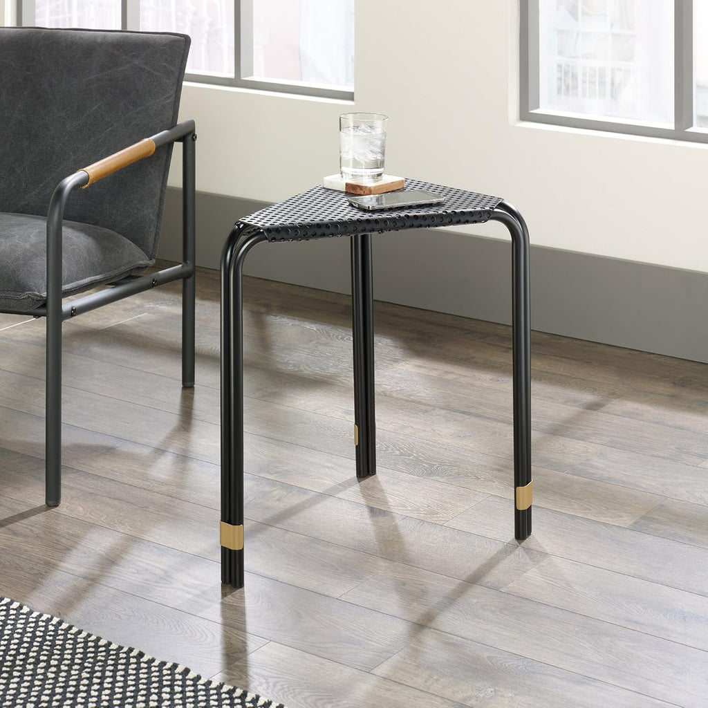 Triangular Side Table, Black finish C14052