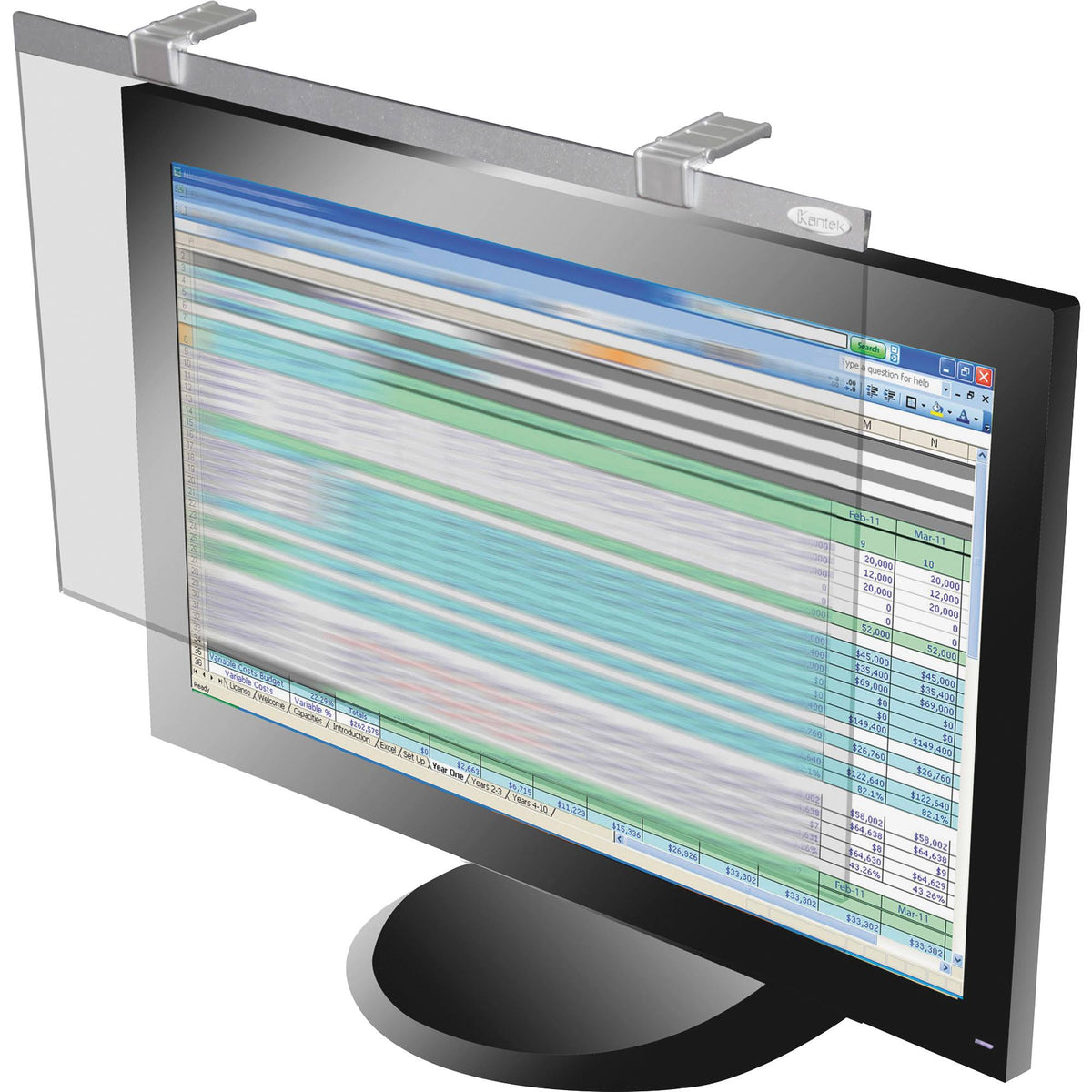 24x22 Wide Screen Display Privacy Filter R25172