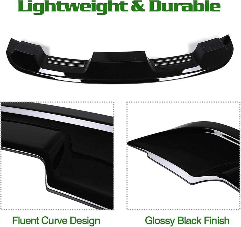 Glossy Black Rear Trunk Spoiler Wing O3104