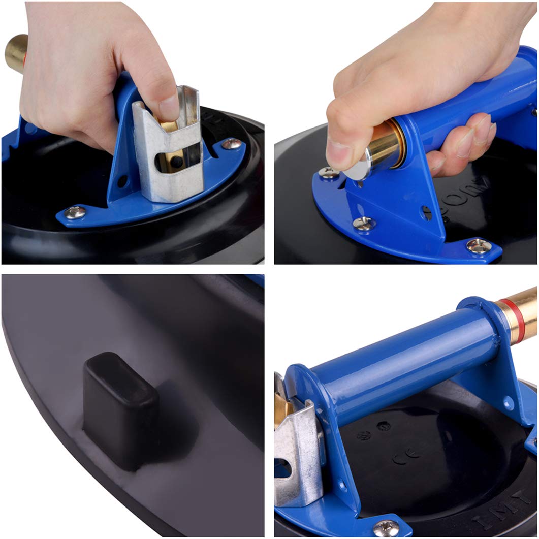 Glass Suction Cup Lifter with Metal Handle D8308
