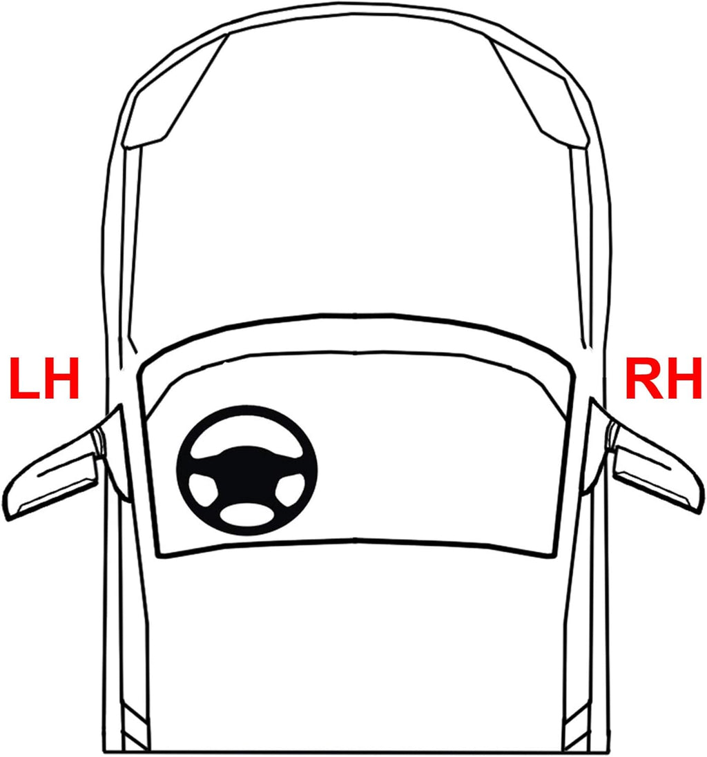 RH Halogen Headlight Assembly D2899