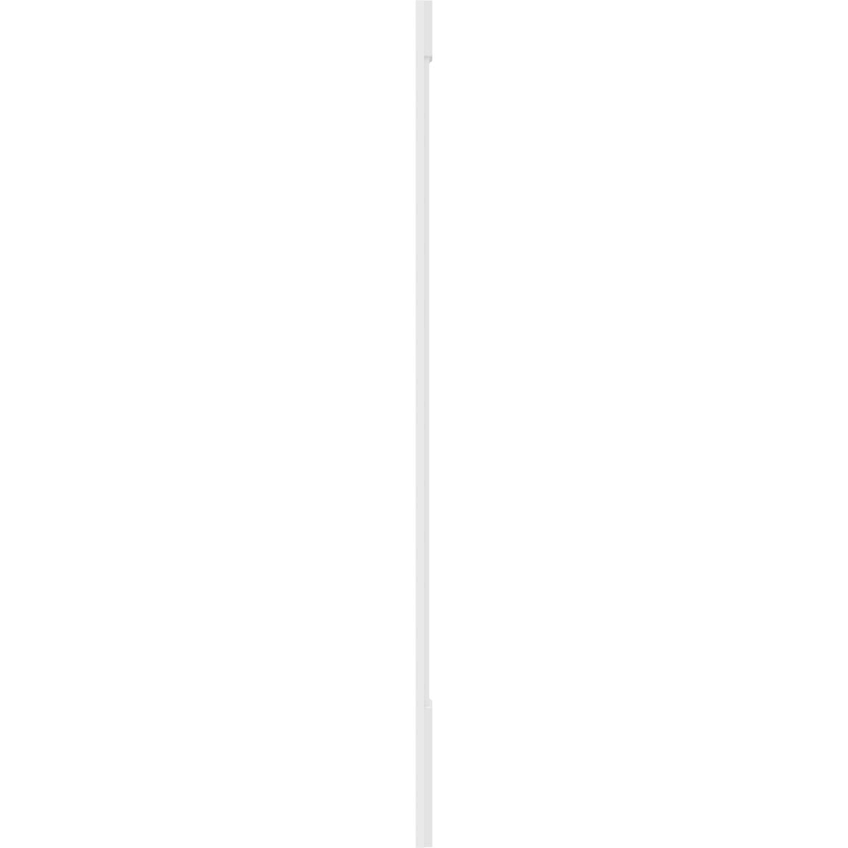 Two Equal Raised Panel PVC Pilaster with Capital and Base (Pair) C465600