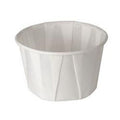 White Paper Disposable Souffle Cup 2 oz. A791060
