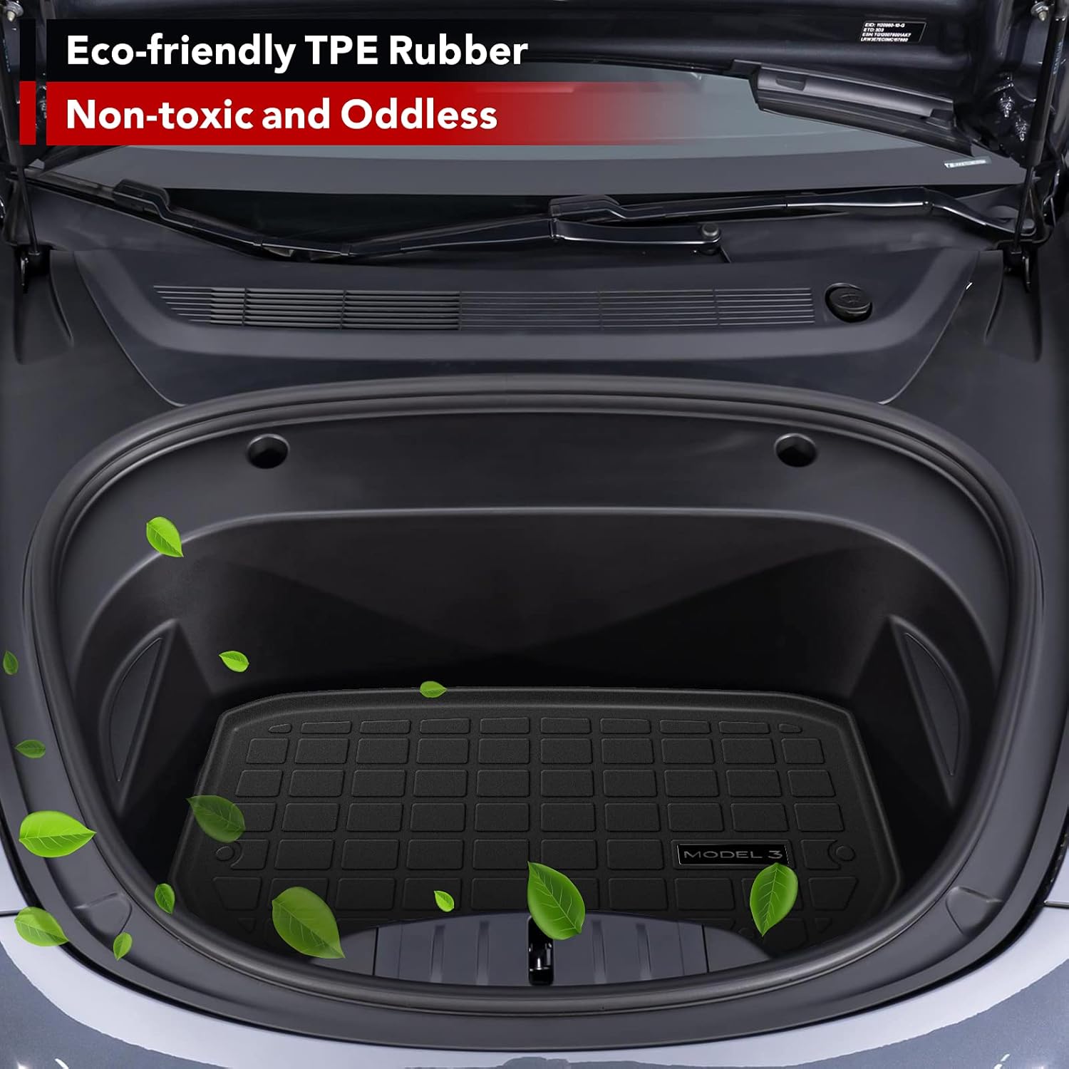 Tesla Model 3 Frunk Mat Front Liner Cargo Mats V31026