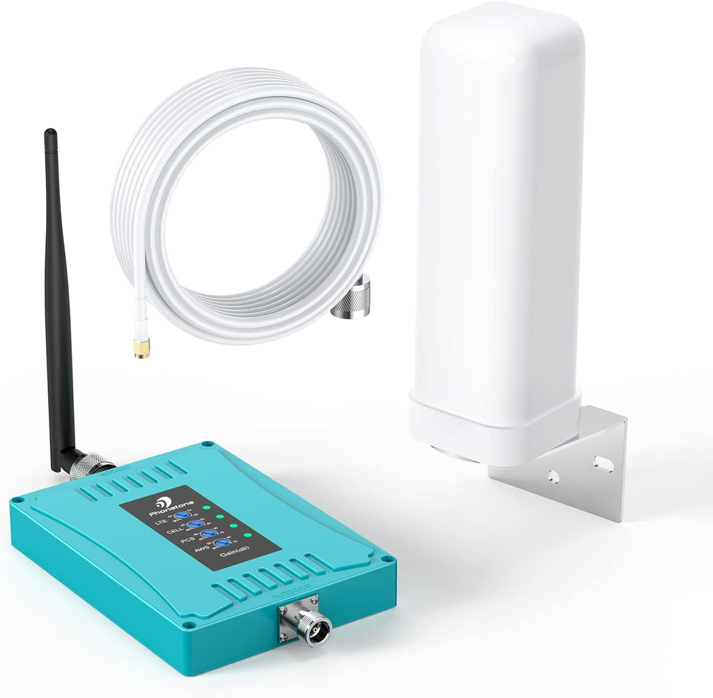 Cell Phone Signal Booster for Home & Office, 5G 4G LTE & 3G, Omni Antennas, FCC Approved L457