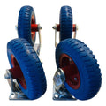 8 Large Flat Free Casters, 4 Pack E13588