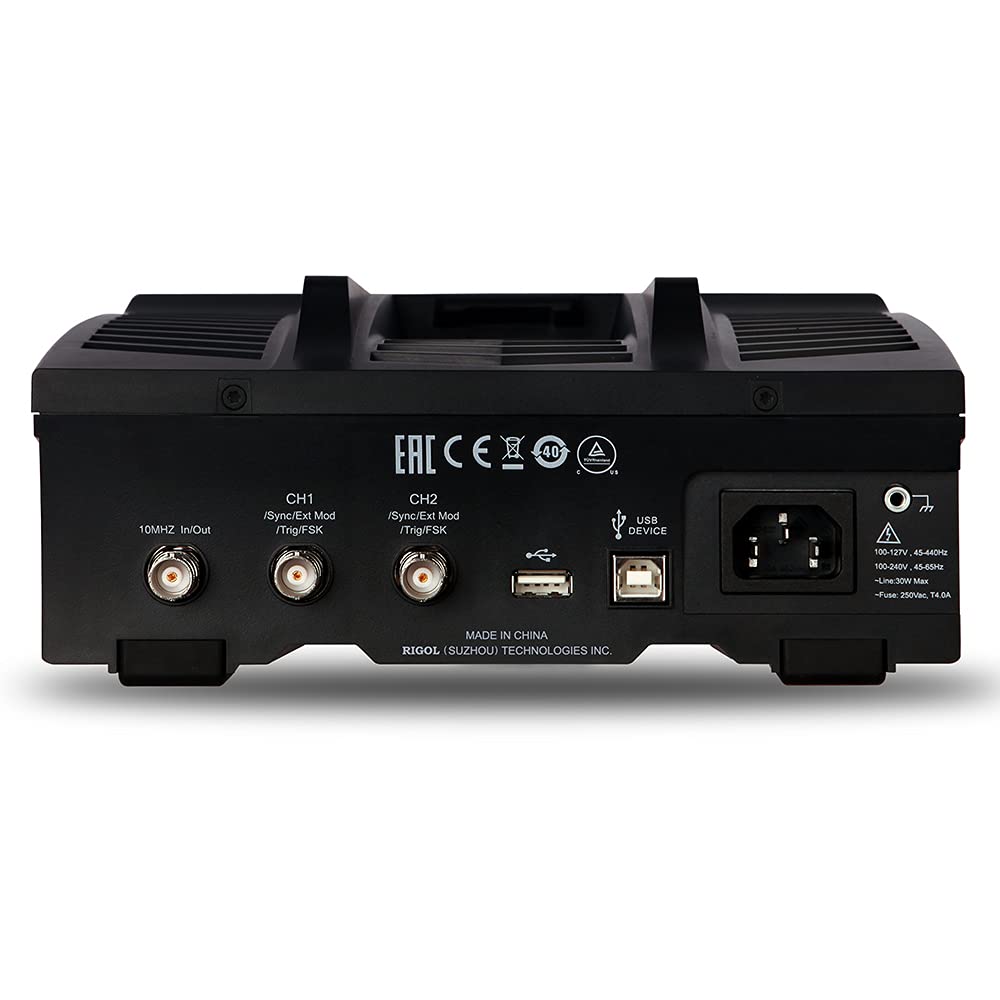 Function/Arbitrary Waveform Generator, 50 MHz, 250 MSa/s, 2 Channels, 16 Mpts, 16 Bit Vertical Resolution, 4.3 Inch TFT Colour Touch Screen N8037