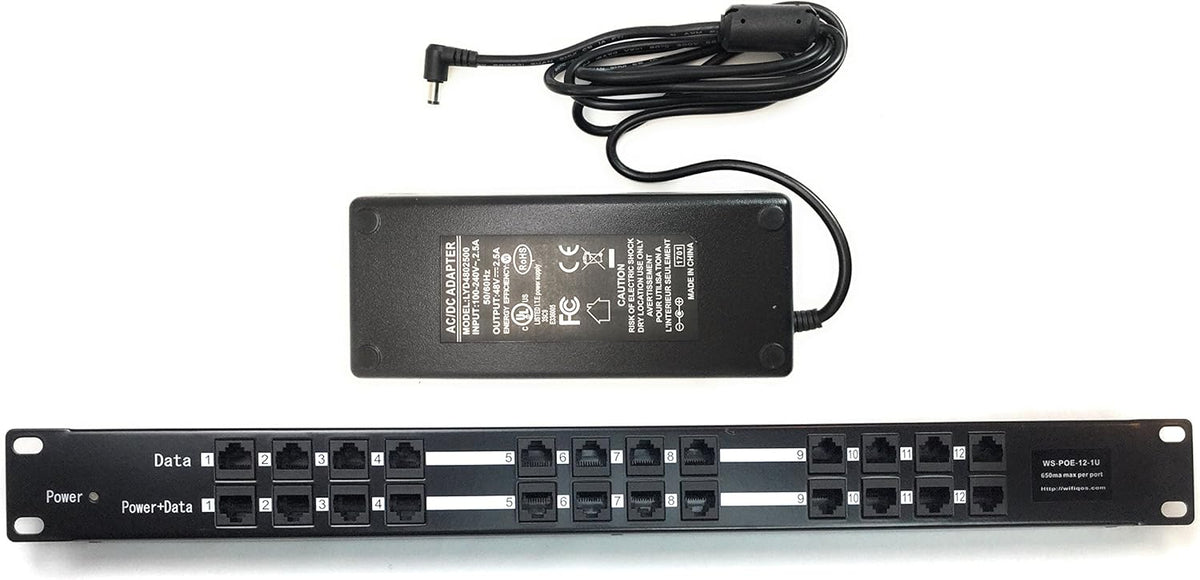 12 Port PoE Injector Q717