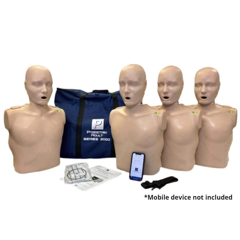 CPR Training Kit Adult Manikin 4-Pack with Advanced Feedback T8349