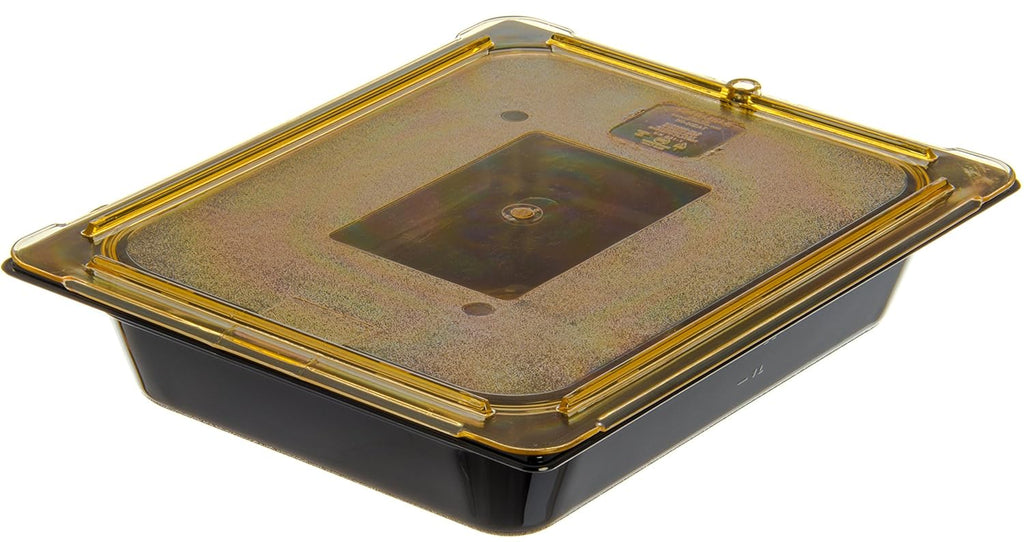 Black Half-Size Food Pan, 2.5 qt, Case of 6 X847