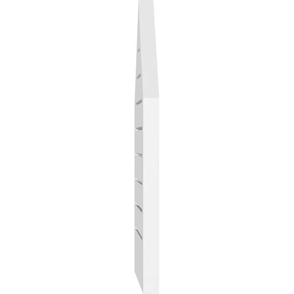 Peaked Top Surface Mount PVC Gable Vent G363