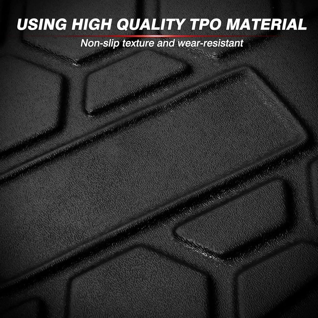 Black Non-Slip TPO Car Cargo Mat A852126