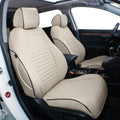 Beige Leatherette Car Seat Covers for Honda CRV 2015 2016 C364