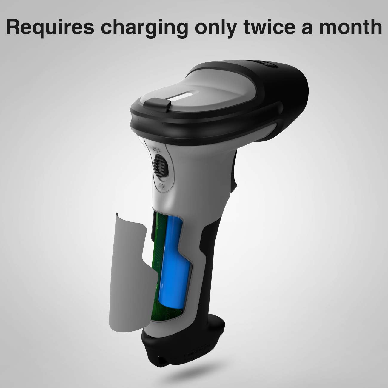 Bluetooth Barcode Scanner, 35m Range A999376