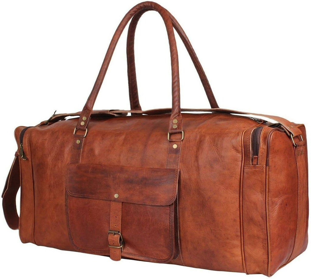 Genuine Leather Duffel Bag L987055