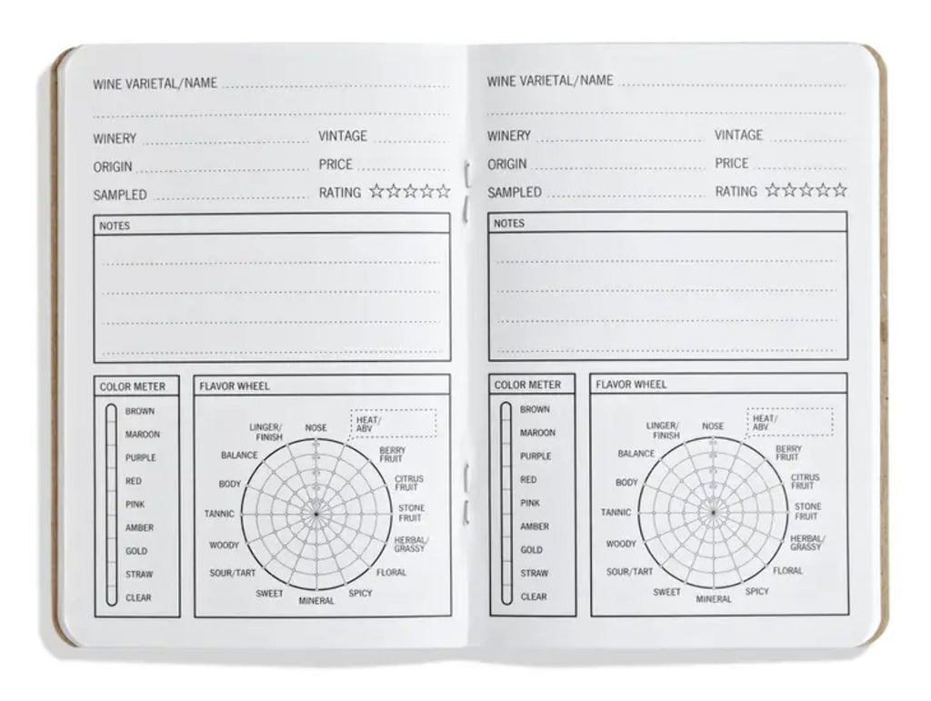 Wine Tasting Notebook E23013