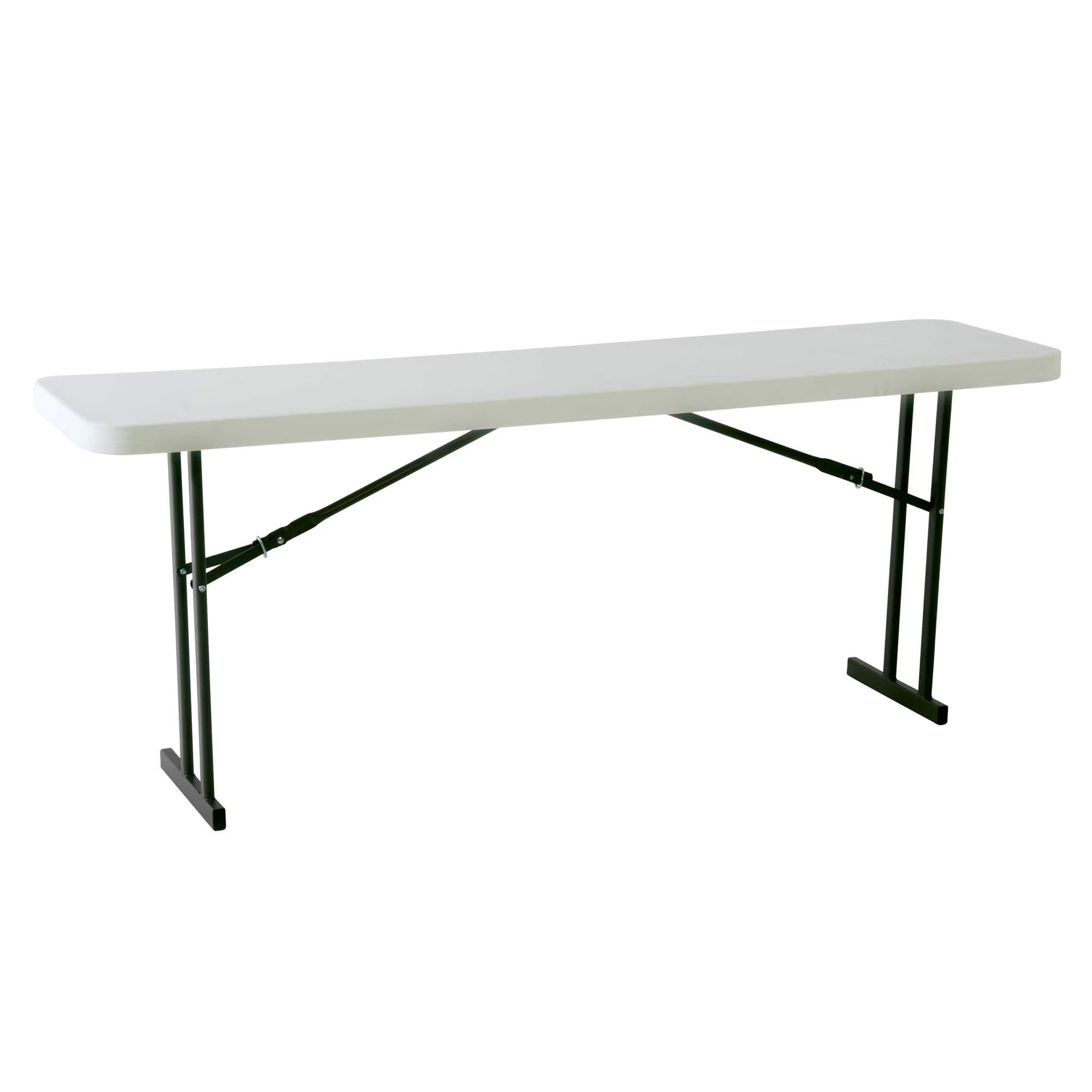 White Granite 8 Foot Seminar Table, Set of 5 W723