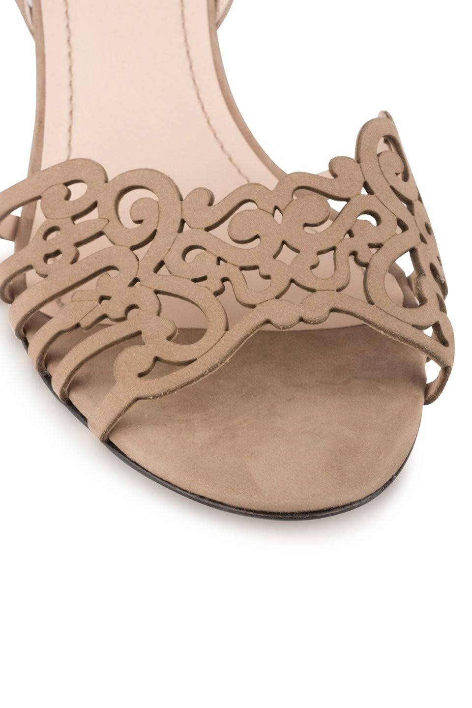 Taupe Nubuck Wedge J166009