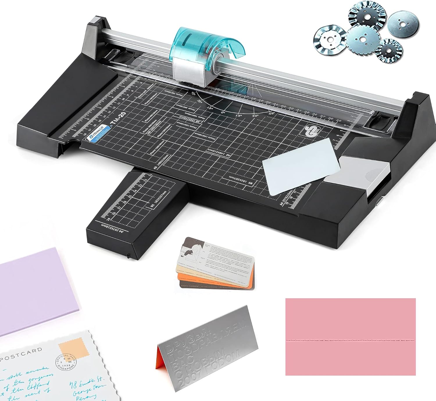 5-in-1 Paper Trimmer A4 Paper Cutter Portable Craft Cutter X730