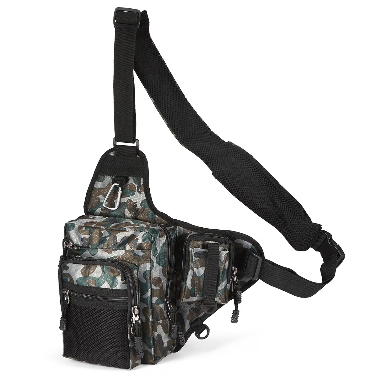 Waterproof Canvas Fishing Tackle Bag V93440