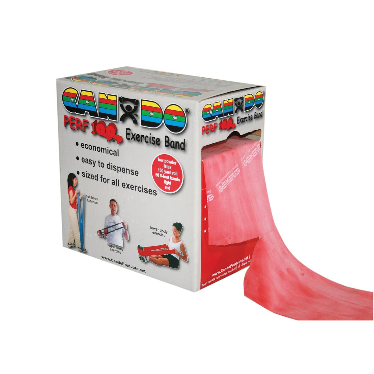 Low Powder Exercise Band 5-Piece Set F138